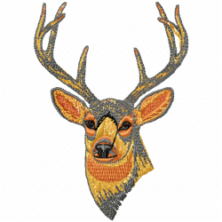 Gazelle Embroidery Design 10 Gazelle Embroidery Design 10